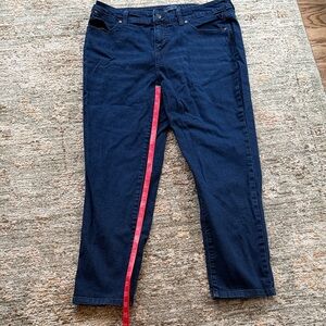 Talbots Women's High Rise Jeans - Dark Blue